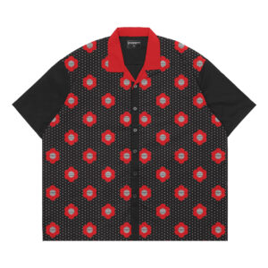 Flower In Red Shirt