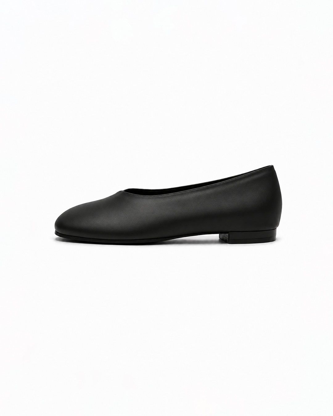 Solene Flat In Black - Image 3