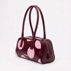 Barillo Barrel Bag In Red Pink